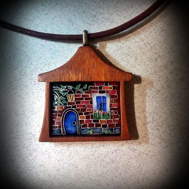 Georgian Artist Makes Beautiful And Creative Cloisonne Enamel Jewelry And Souvenirs (all Handmade)