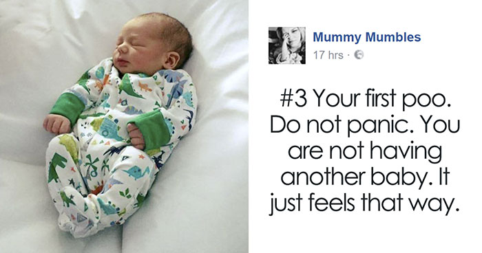 Mom Shares Brutally Honest List Of 20 Things To Know After You’ve Pushed Out A Baby
