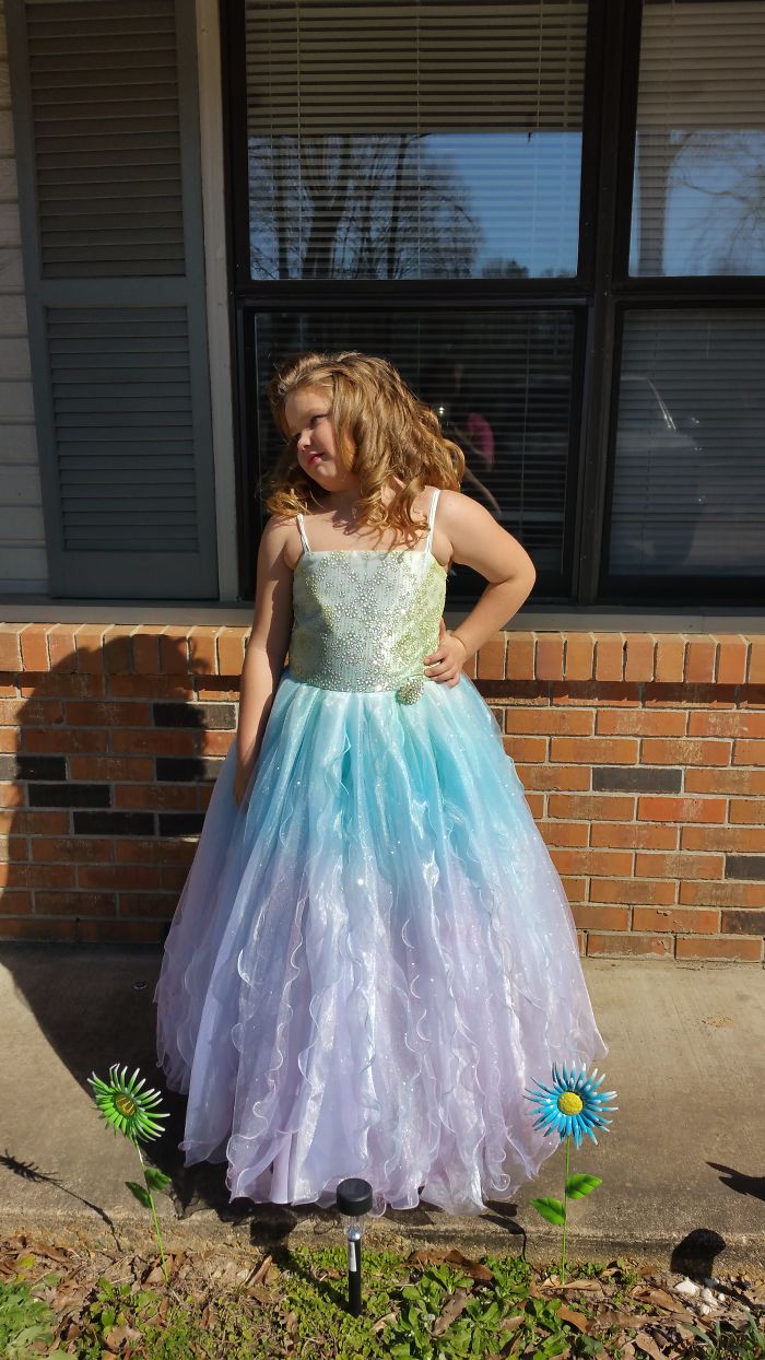 Pageant Dress That I Dyed