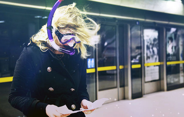 I Imagined What The London Underground Would Look Like Underwater Then Photographed It