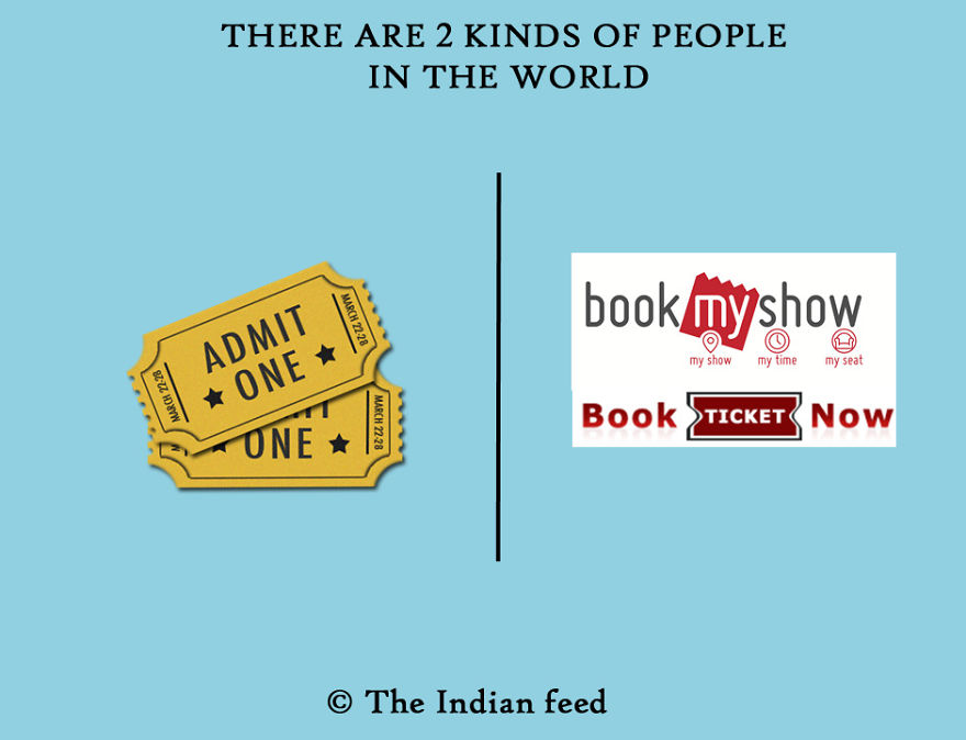 I Created 9 Funny Illustrations That Show The Two Kinds Of People In The World