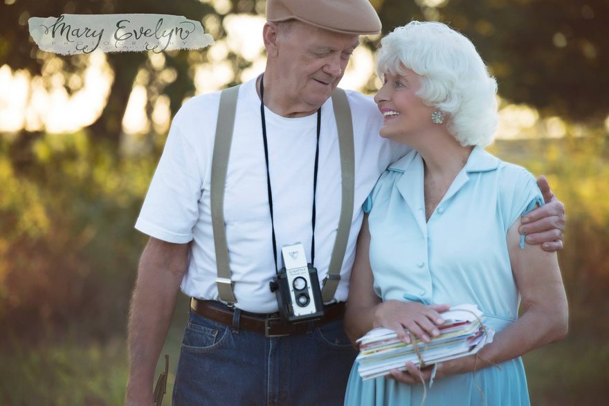 Couple Celebrates 57 Years Of Marriage With 'Notebook'-Themed Photoshoot