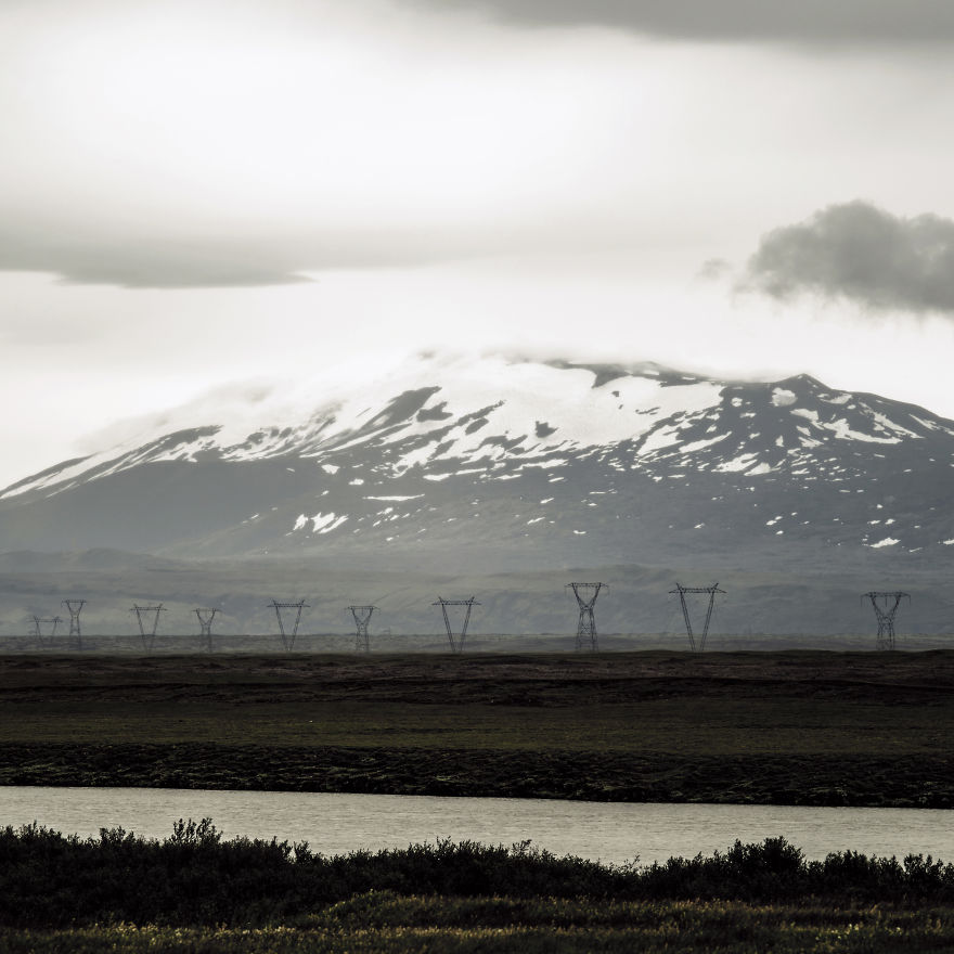 I Created Minimalist Landscapes In Iceland