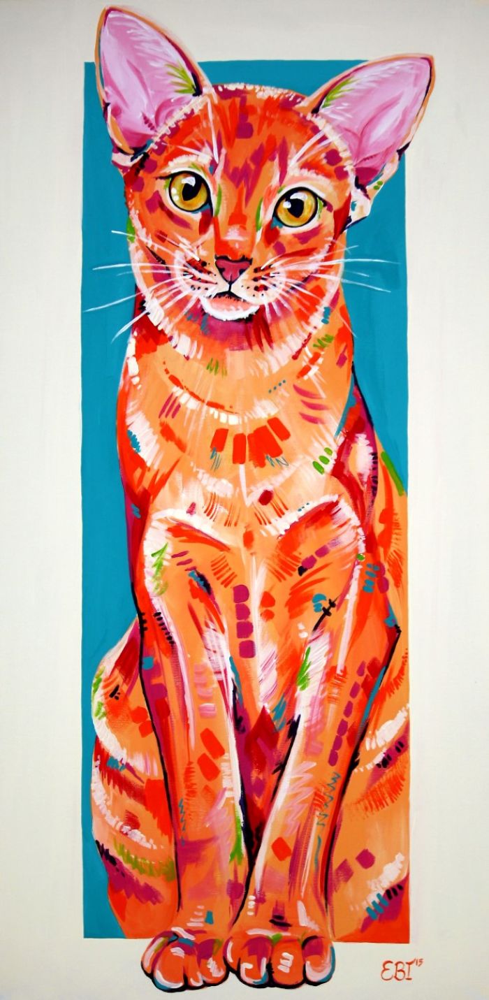 I Paint Colourful Animal Portraits With A Twist