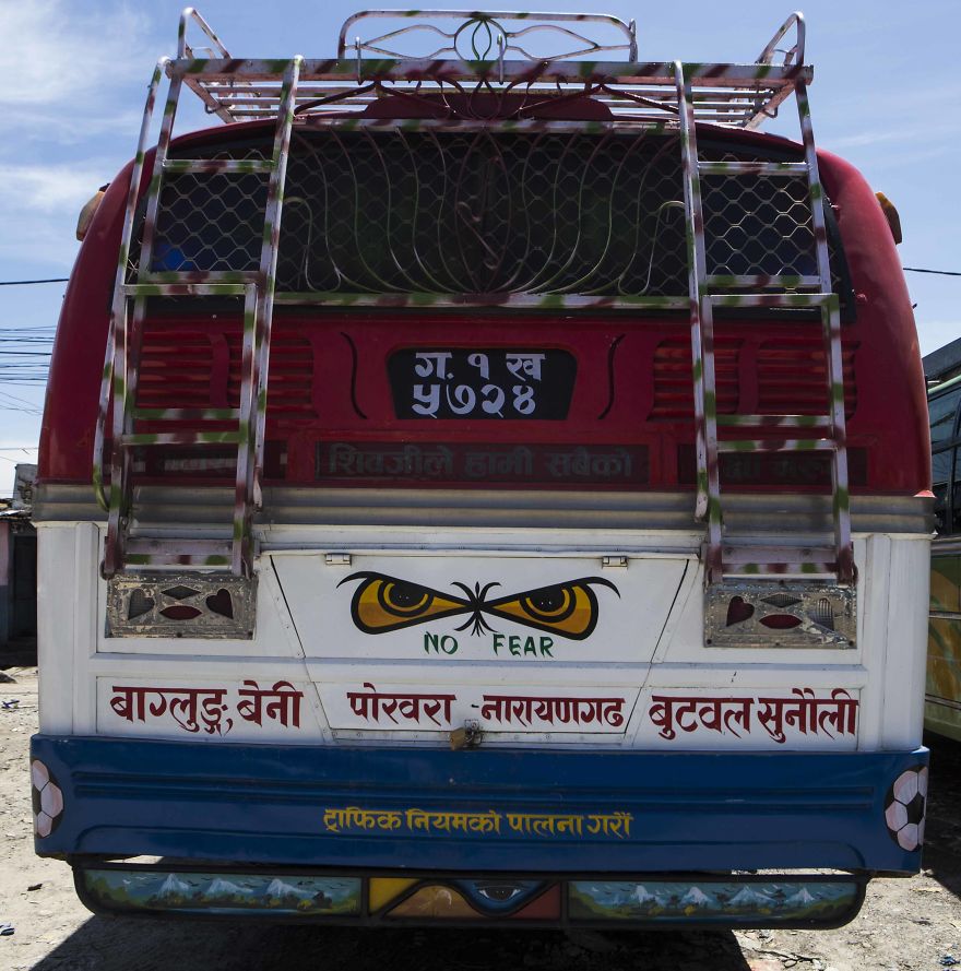 10+ Of The Most Colorful Local Buses In Nepal