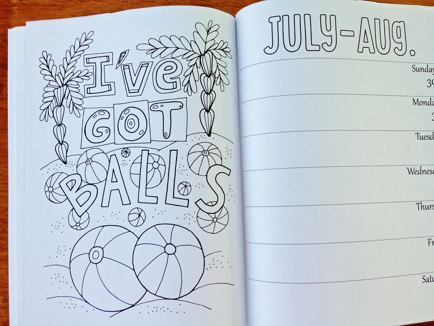 Shit I Need To Do Adult Coloring Book & Planner Adds Laughter To Your Busy Life