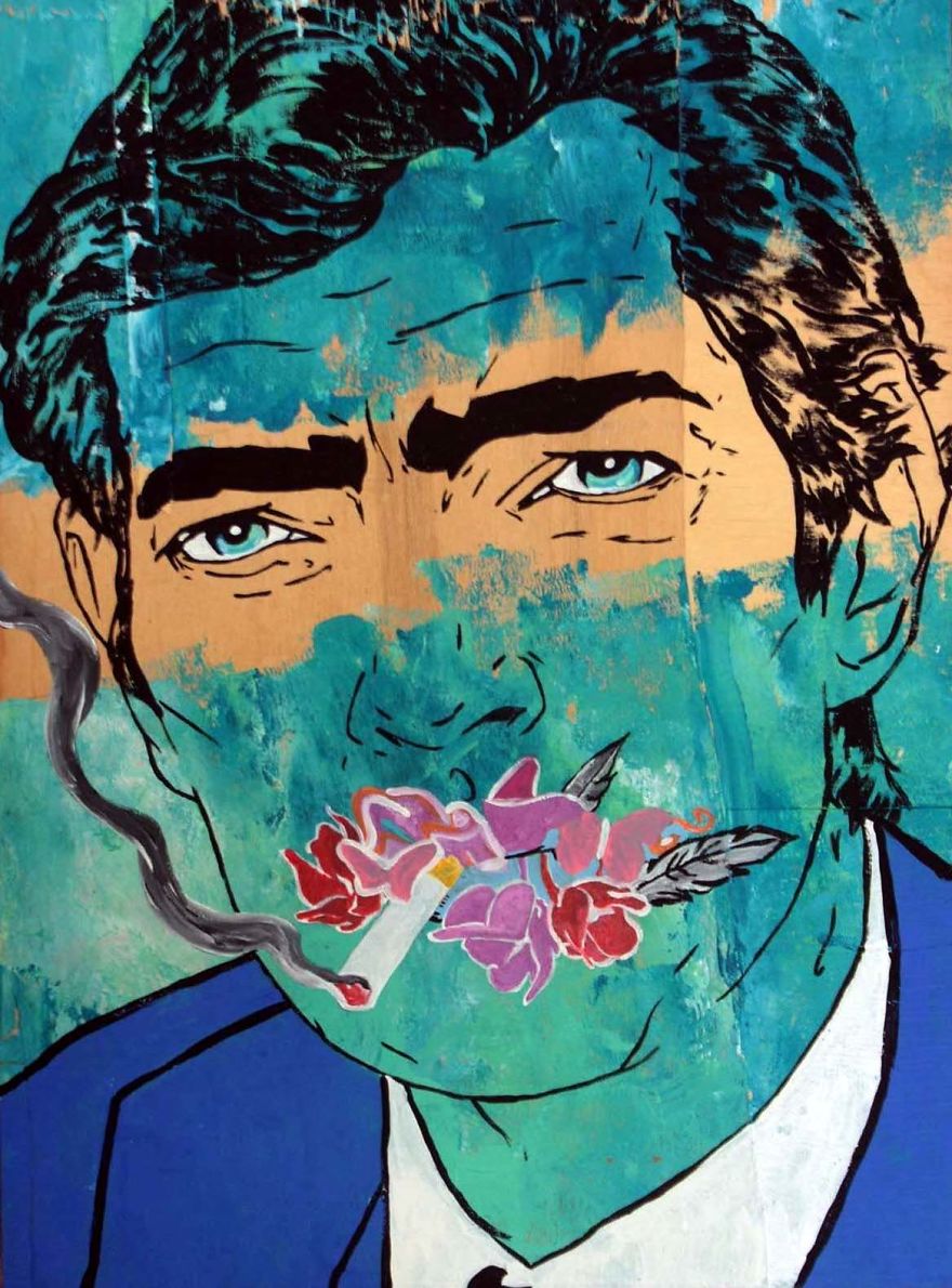 Andrew Kskarafia Pop Art Paintings