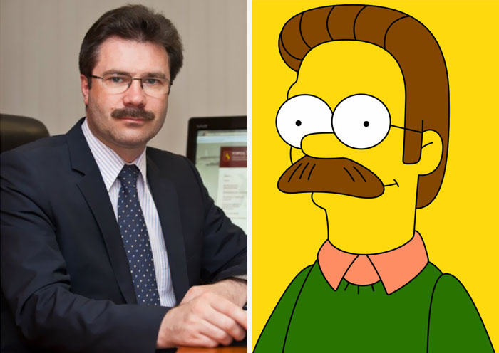Ned Flanders From The Simpsons