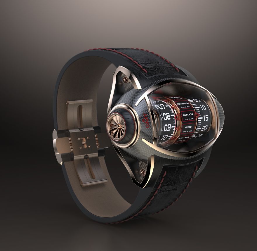I’ve Designed A Watch Concept Inspired By The Aeronautics