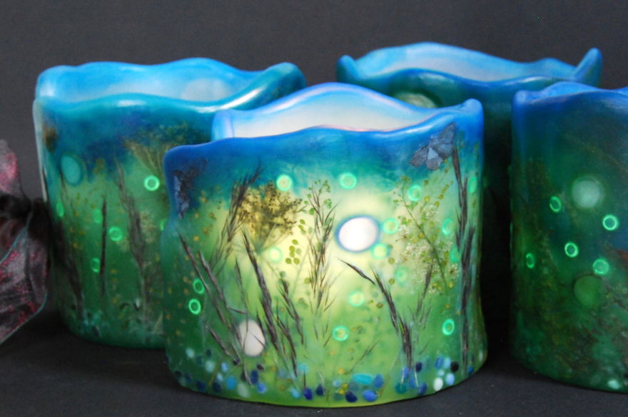 I Made These Paraffin Lanterns Inspired By Fireflies