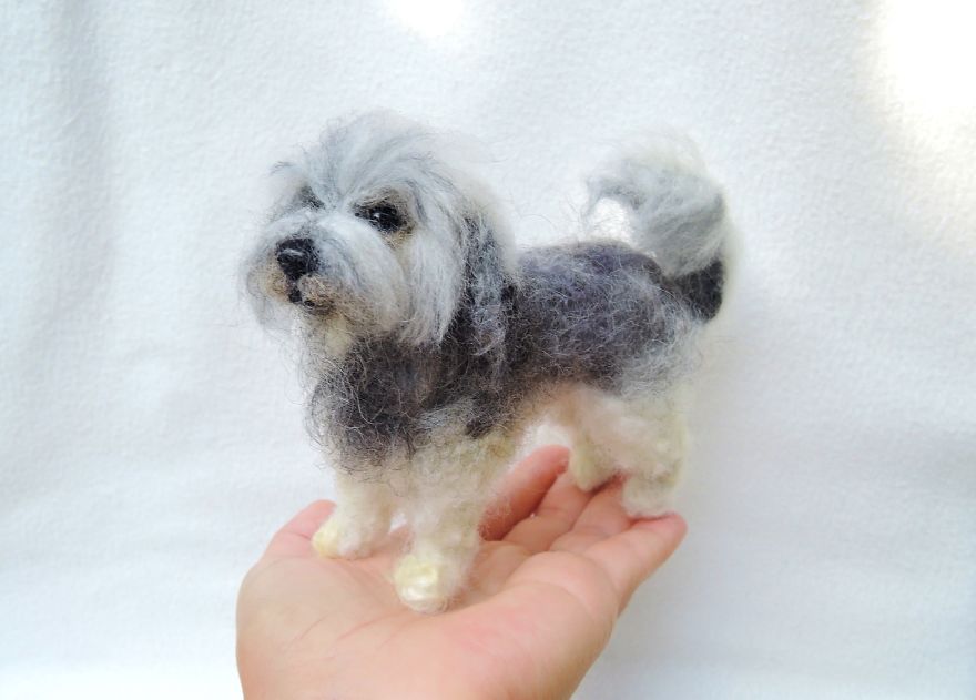 My Needle-Felted Dogs