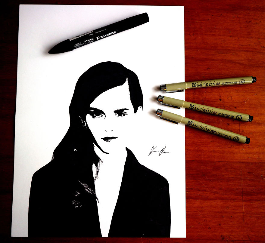 I'm A Self-Taught Drawer And I Started Drawing To Improve My Skills