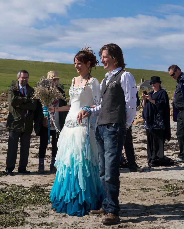 Beach Wedding In Orkney