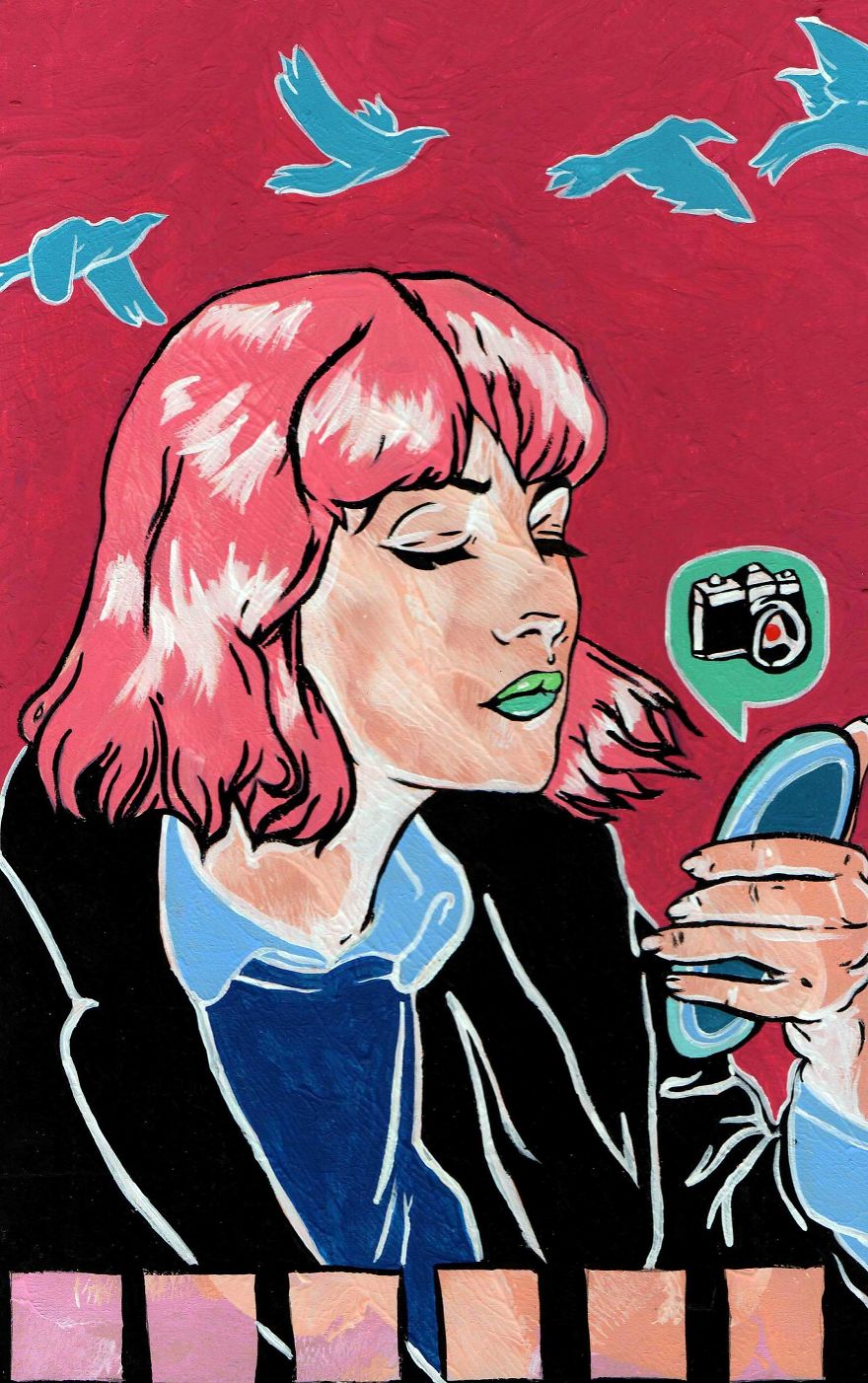 Andrew Kskarafia Pop Art Paintings
