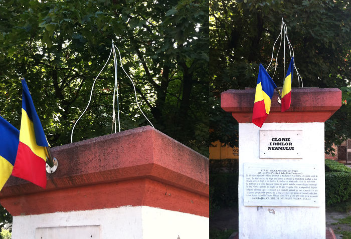 "glory To The Heroes Of The People" (petrila, Jiu Valley, Hunedoara County, Romania)