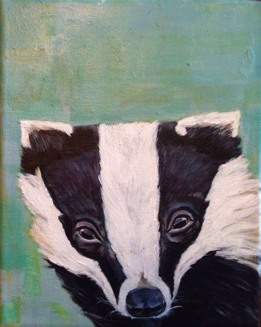 I Made This With Acrylic