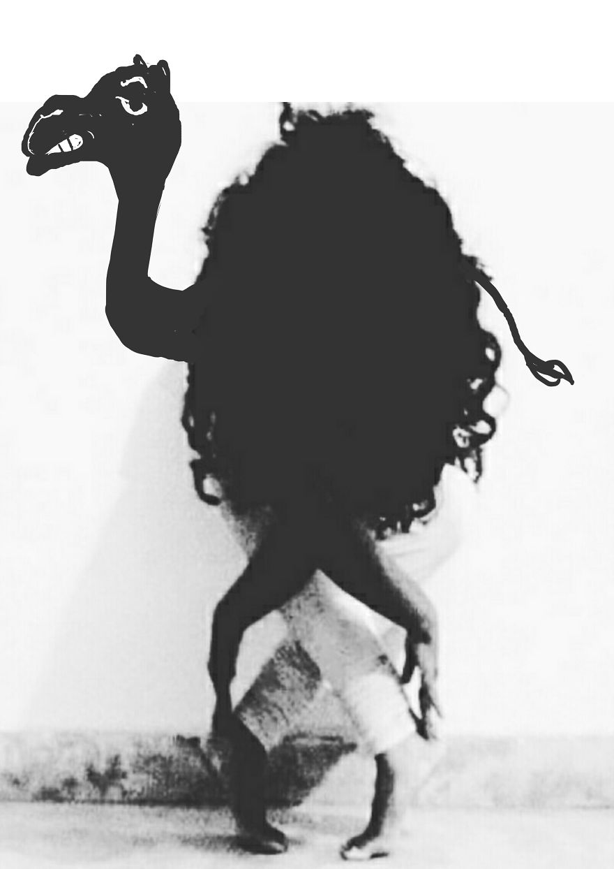 I Turned My Dancer Friend's Photo Into Hilarious Cartoons I Turned My Dancer Friend's Photo Into Hilarious Cartoons