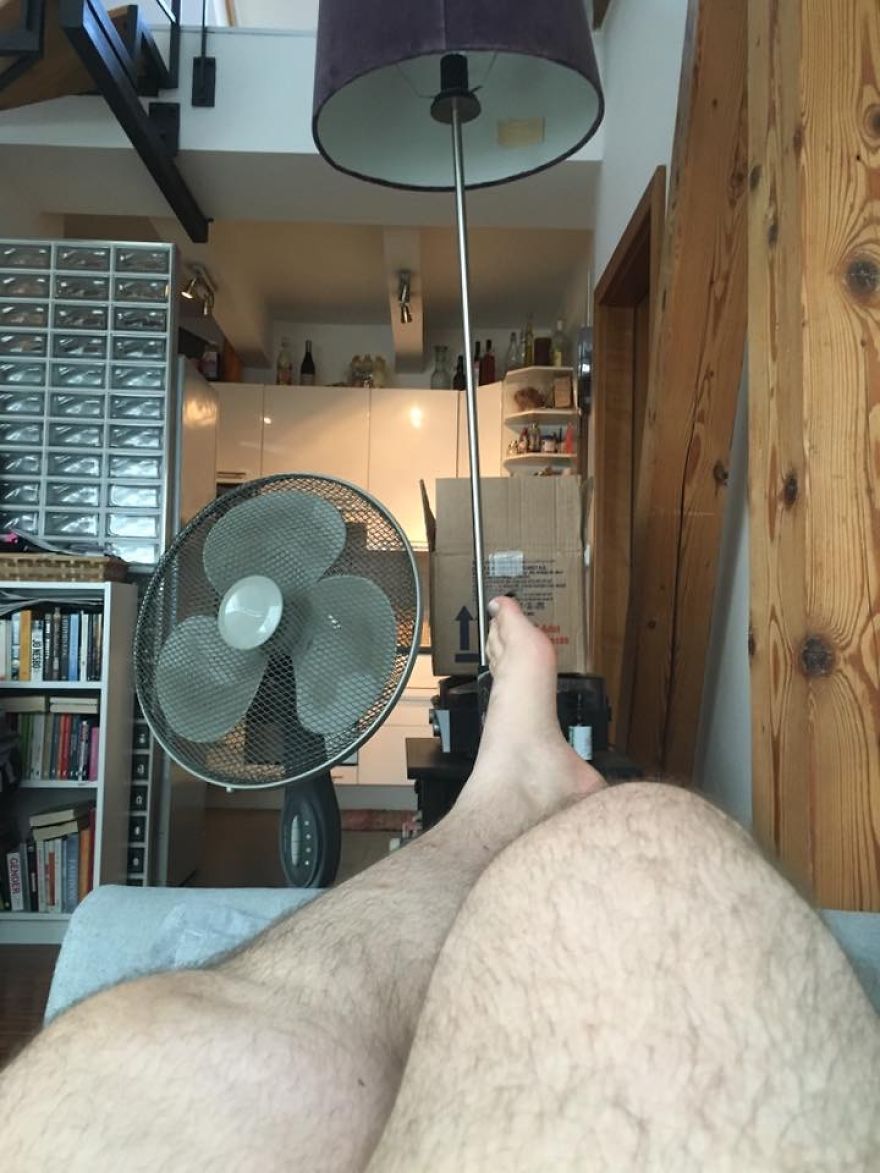 Bored @ Work? Feetception!
