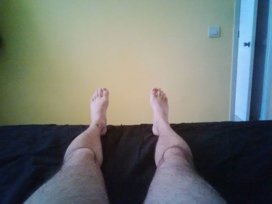 Bored @ Work? Feetception!