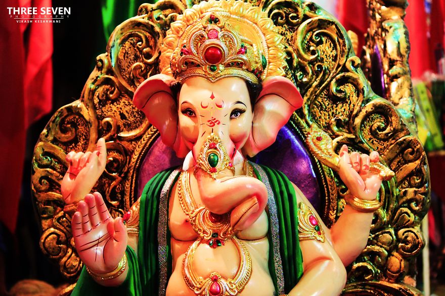 Expression Lord Ganesha (hindu Religion Gods)