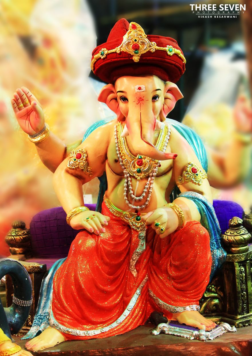 Expression Lord Ganesha (hindu Religion Gods)