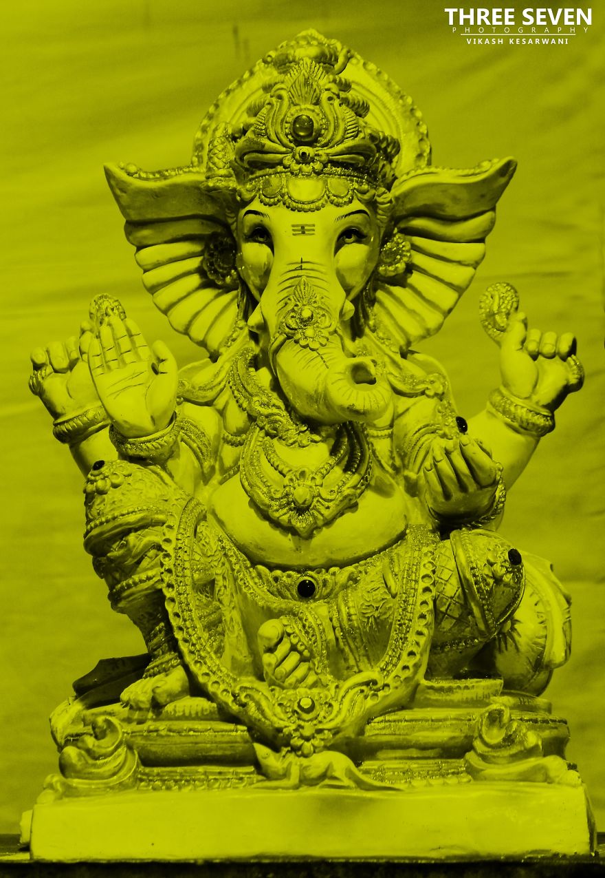 Expression Lord Ganesha (hindu Religion Gods)