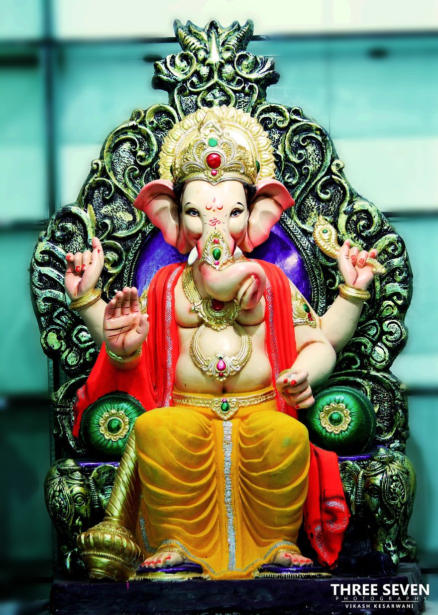 Expression Lord Ganesha (hindu Religion Gods)