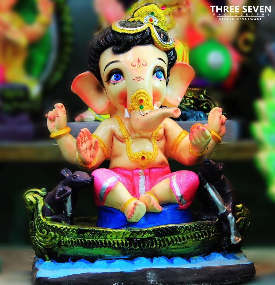 Expression Lord Ganesha (hindu Religion Gods)