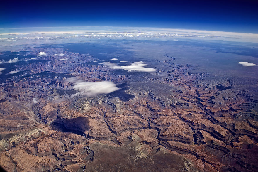 Photography Through Airplane Window