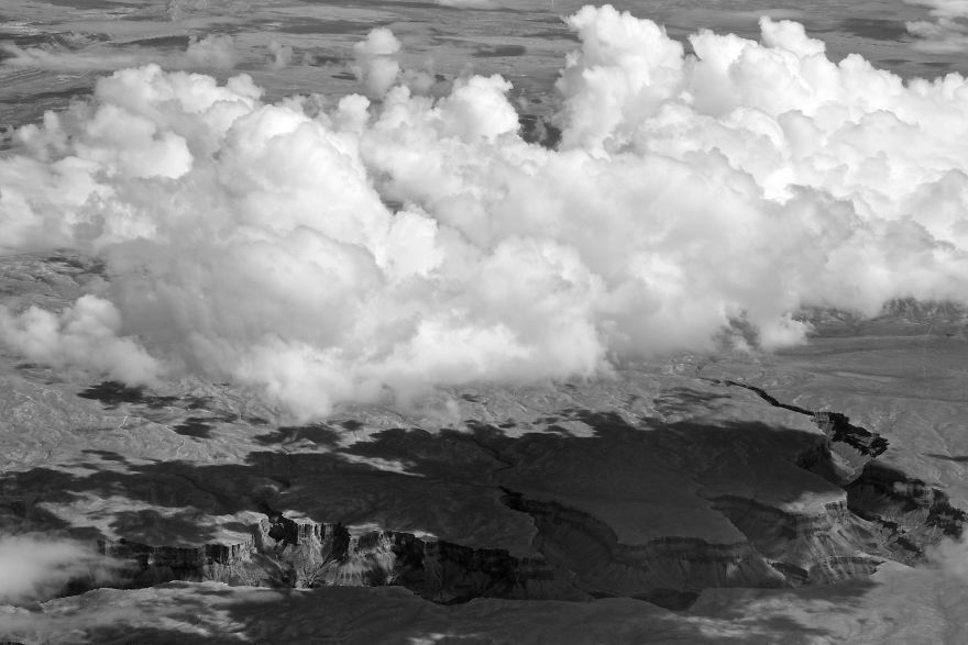 Photography Through Airplane Window