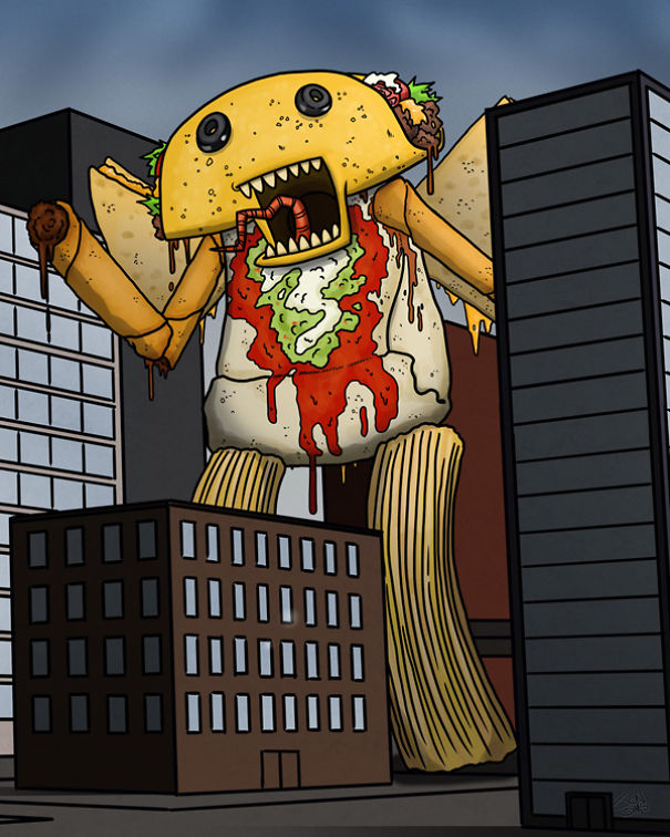 I Turned Your Favorite Foods Into Giant Monsters