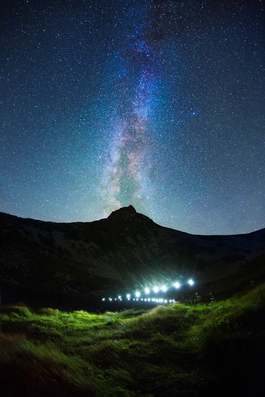I'm Chasing The Milky Way Through Whole Tatra Mountains