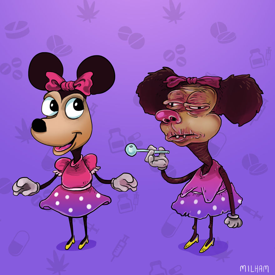 Minnie After Years Of Crack