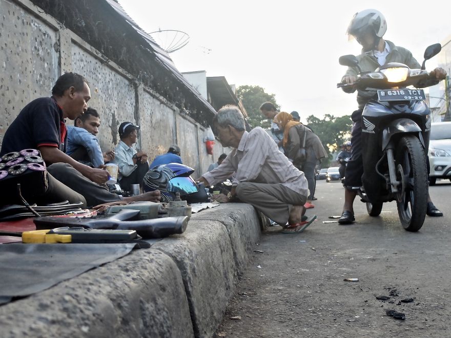 My Jakarta Street Photography In Colour