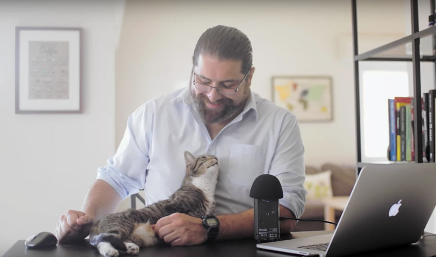 Shrimp, My Cat, Decided To Join While I Was Trying To Create An Educational Video Shrimp, My Cat, Decided To Join While I Was Trying To Create An Educational Video