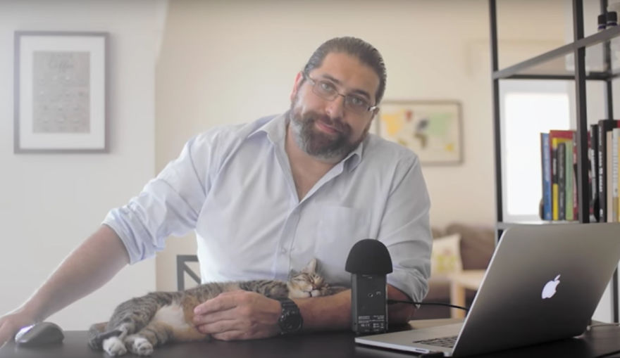 Shrimp, My Cat, Decided To Join While I Was Trying To Create An Educational Video Shrimp, My Cat, Decided To Join While I Was Trying To Create An Educational Video