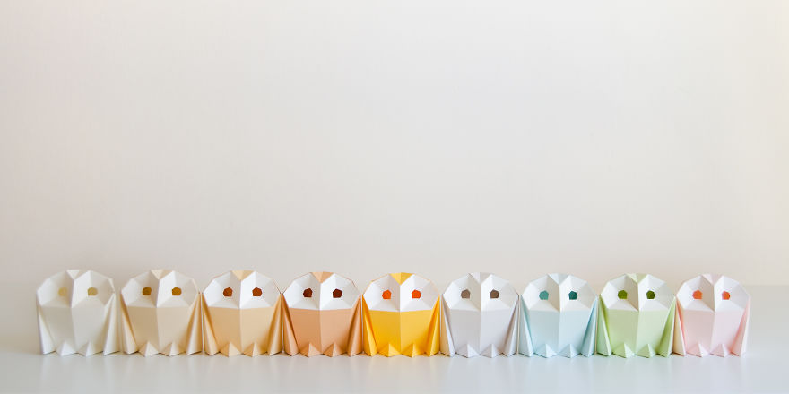 Origami-Inspired Animal Lamps That We Create From Paper