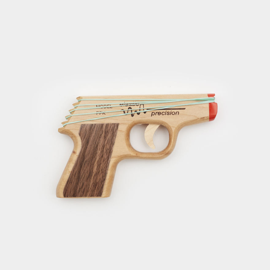 Declare Office Warfare With This Rubber Band Gun