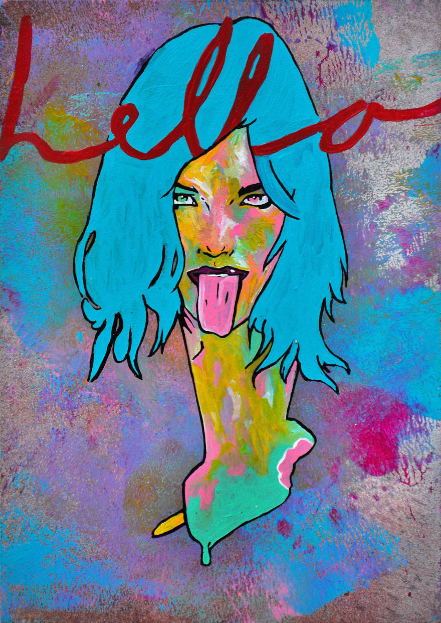 Andrew Kskarafia Pop Art Paintings