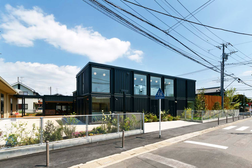 The Marine Container Kindergarten Encourages Children To Think About Ecology