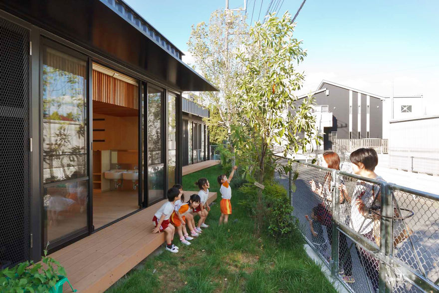 The Marine Container Kindergarten Encourages Children To Think About Ecology