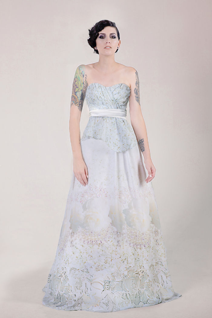 These Nontraditional Wedding Gowns Throw Rules Out The Window