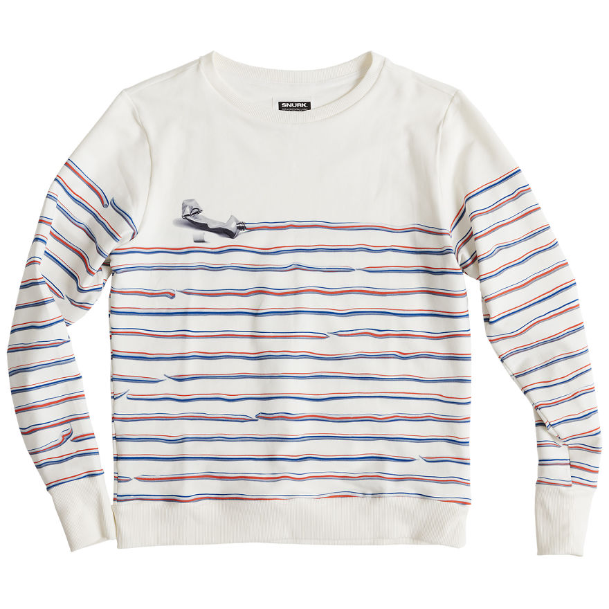 We Remade The Classic Striped Breton Sweater With Toothpaste