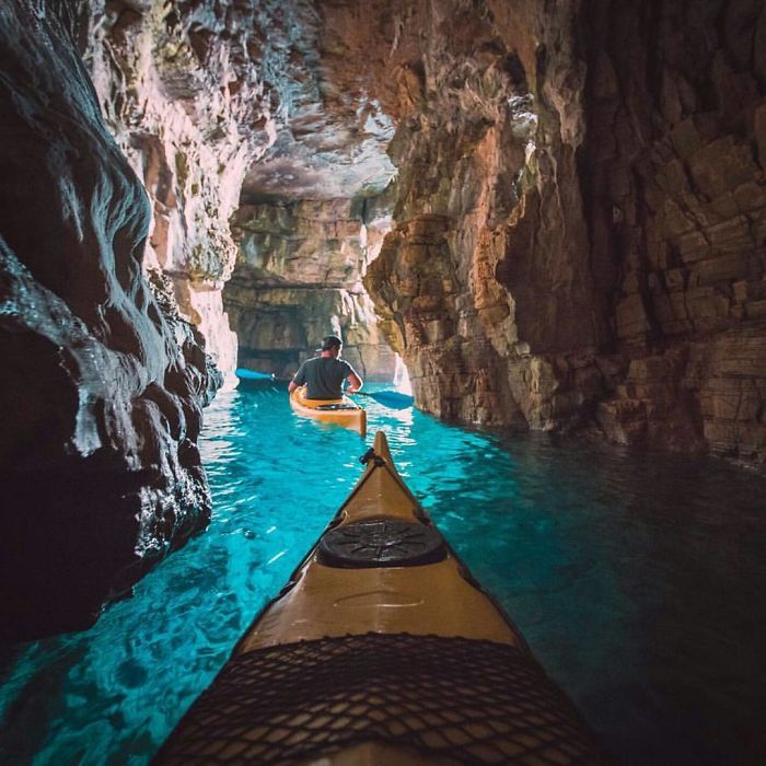 Kayaking In Istria, Croatia