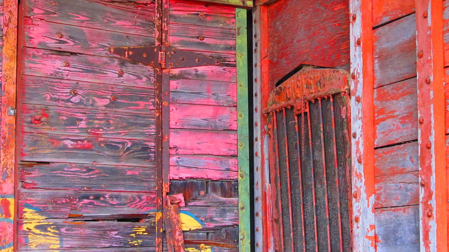Walking In The Circus Wagon Graveyard