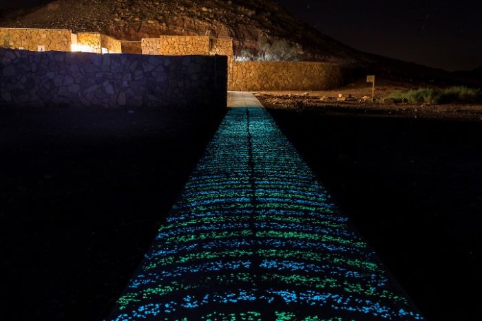 Walking On The Stars In Israel's Be'erotkhan Park