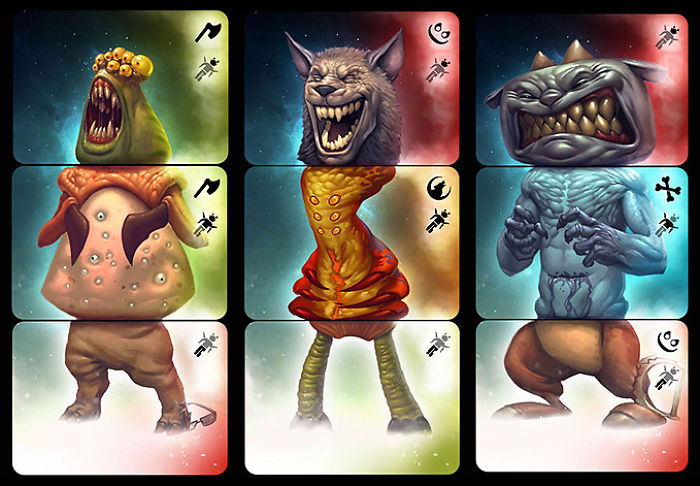 We Made A Board Game About Assembling Nightmarish Monsters From Various Parts We Made A Board Game About Assembling Nightmarish Monsters From Various Parts