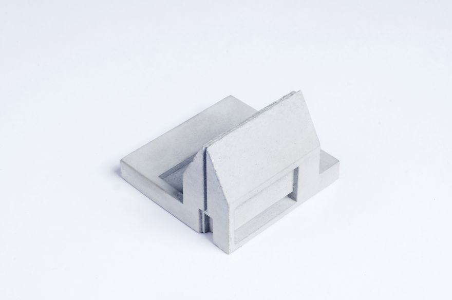 I Created Miniature Concrete Homes