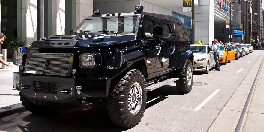 What's It Like To Drive A $700,000 Armoured Car?