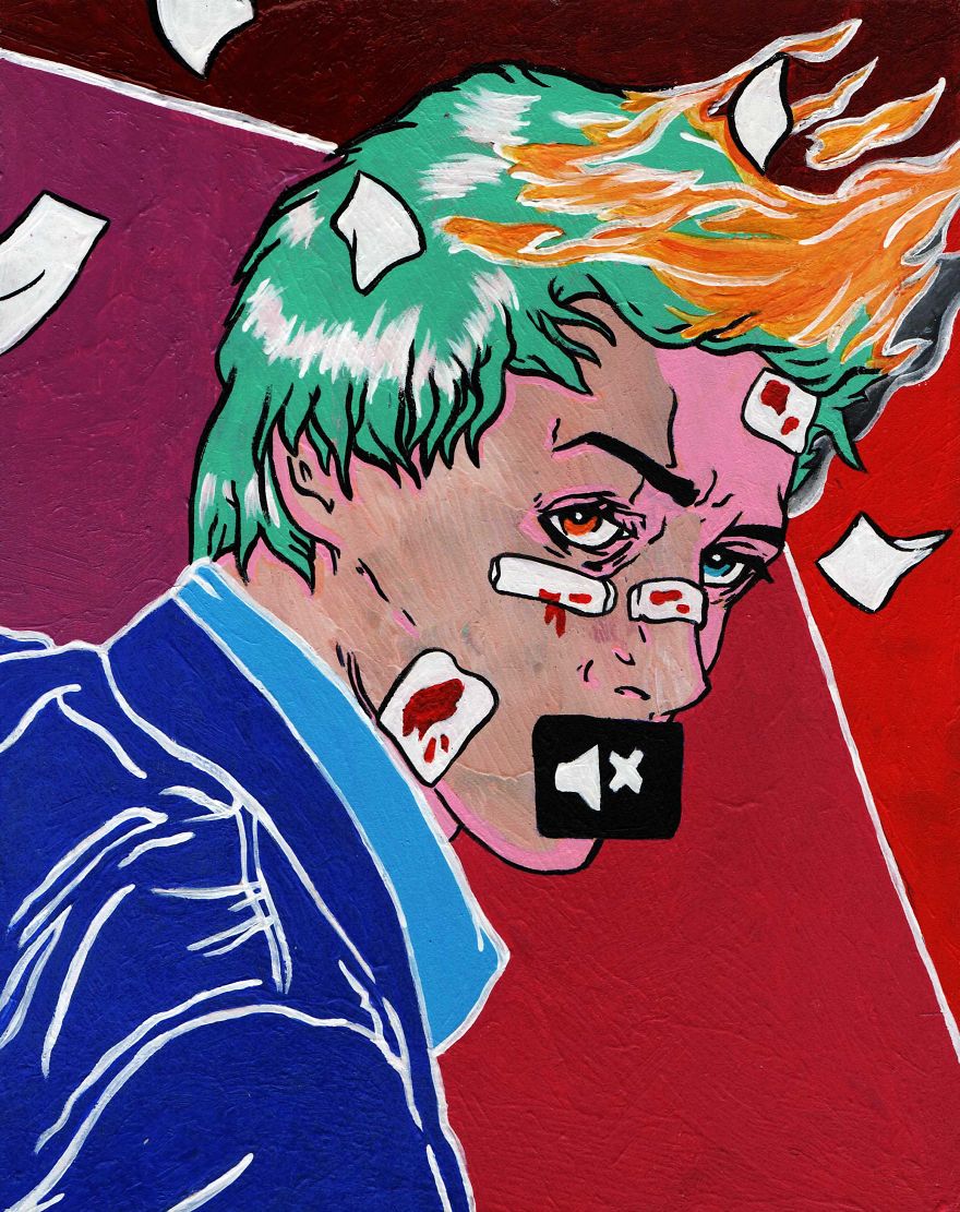 Andrew Kskarafia Pop Art Paintings